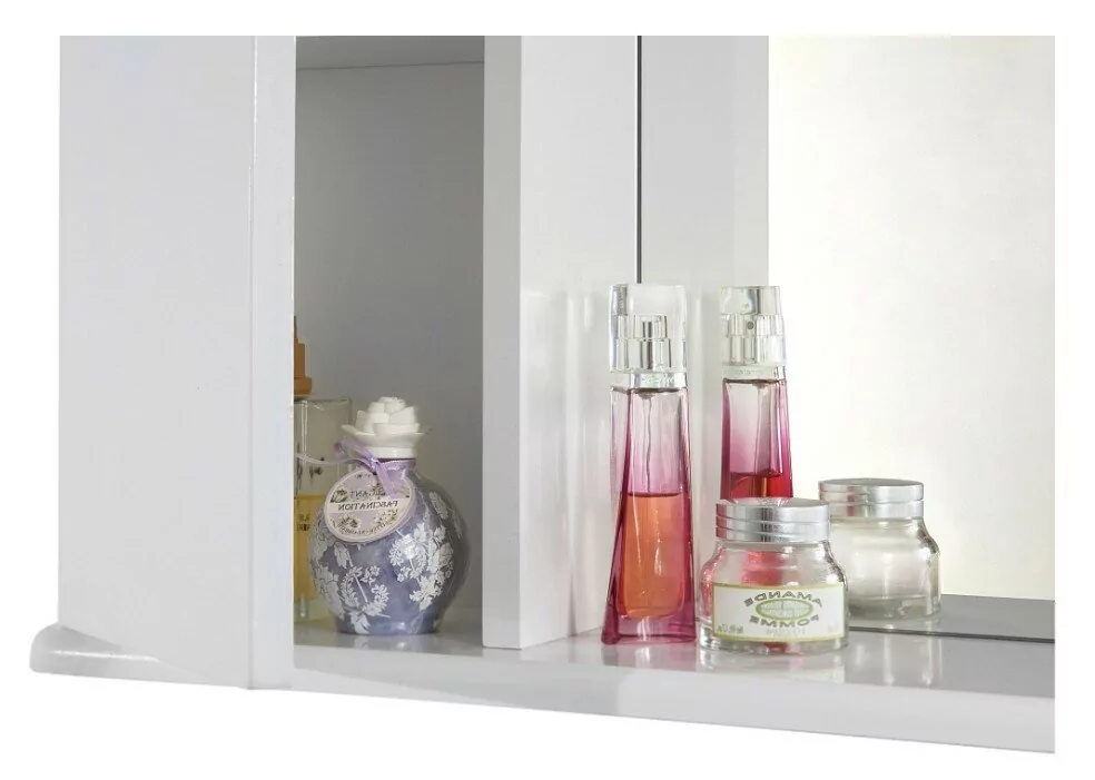 Мебель для ванной Vod-ok Лира 65 три ящика, комплект, напольный, белый