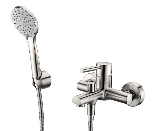 Смеситель для ванны WasserKraft Wern 4201 никель