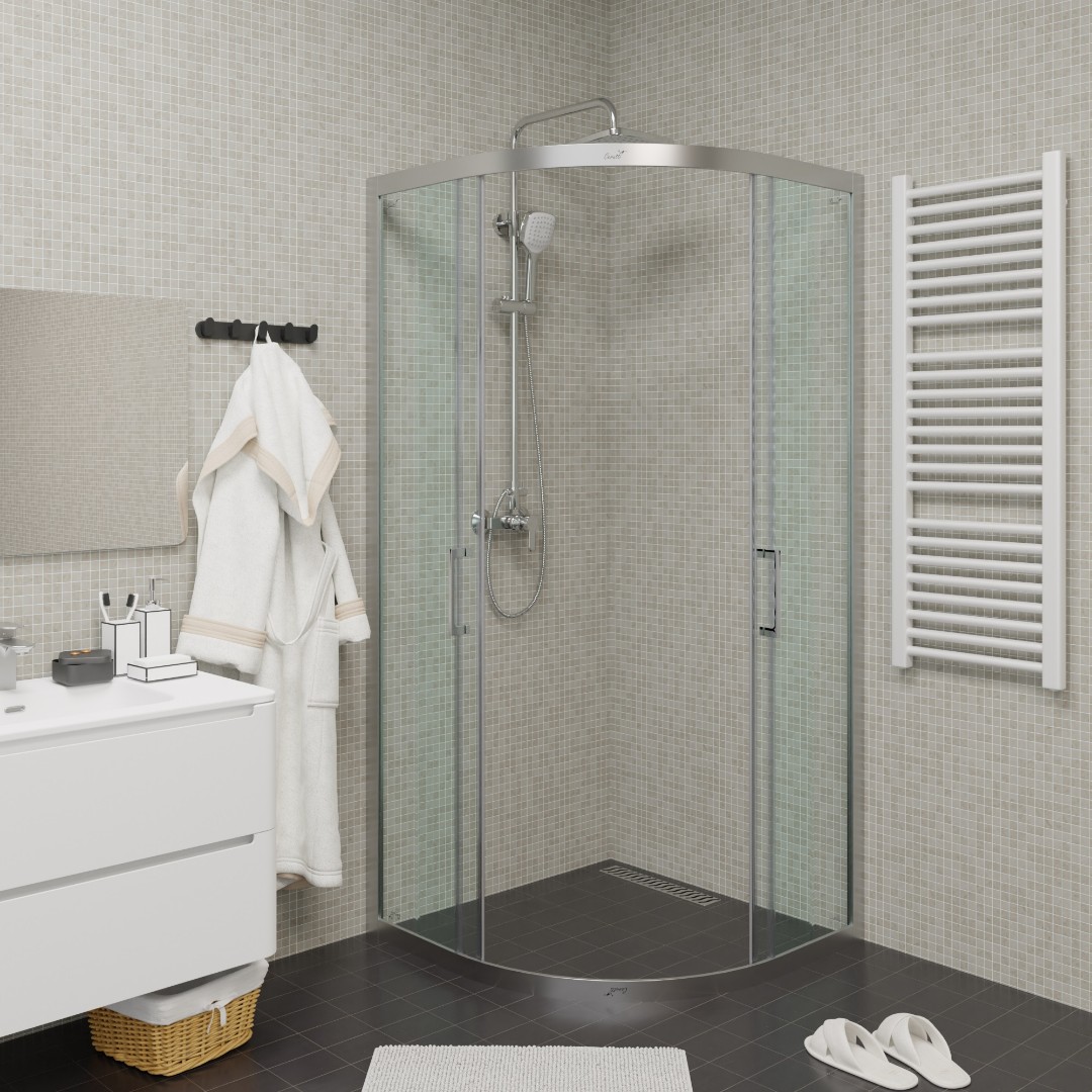 Душевой уголок Cerutti Spa VIVA90 N без поддона (90x90x195)