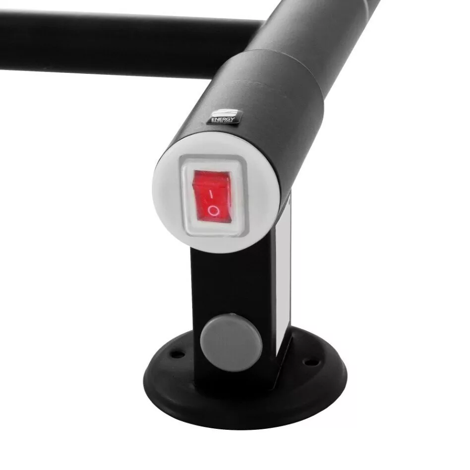 Полотенцесушитель электрический Energy Ergo2 P 850x400 прямой, черный матовый