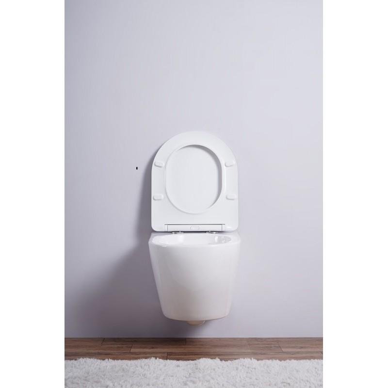 Унитаз подвесной Esbano AZALEA (White) 480x365x360