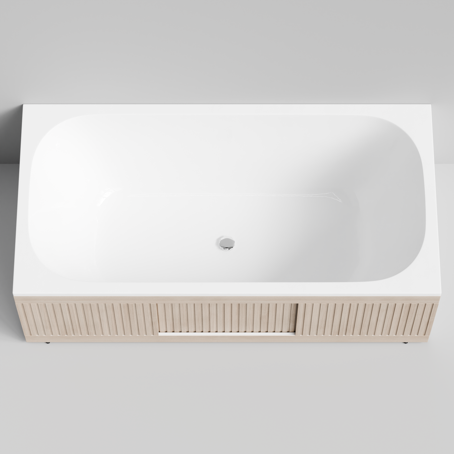 Экран под ванну Vod-ok Тач 170 раздвижной дуб + 15 цветов