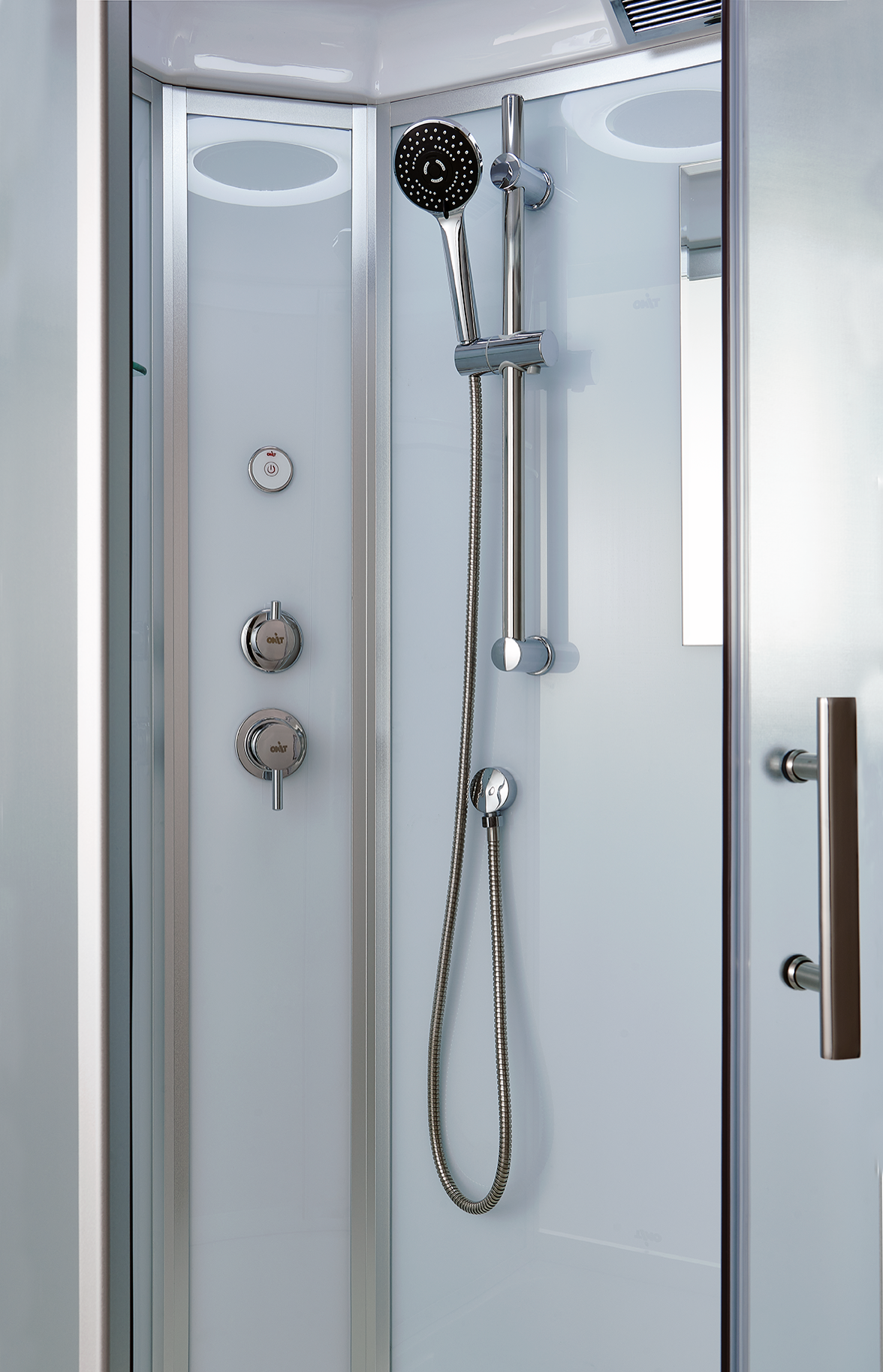 Душевая кабина Timo Standart Т-6610 Silver L 110*85*220, турецкая баня хамам