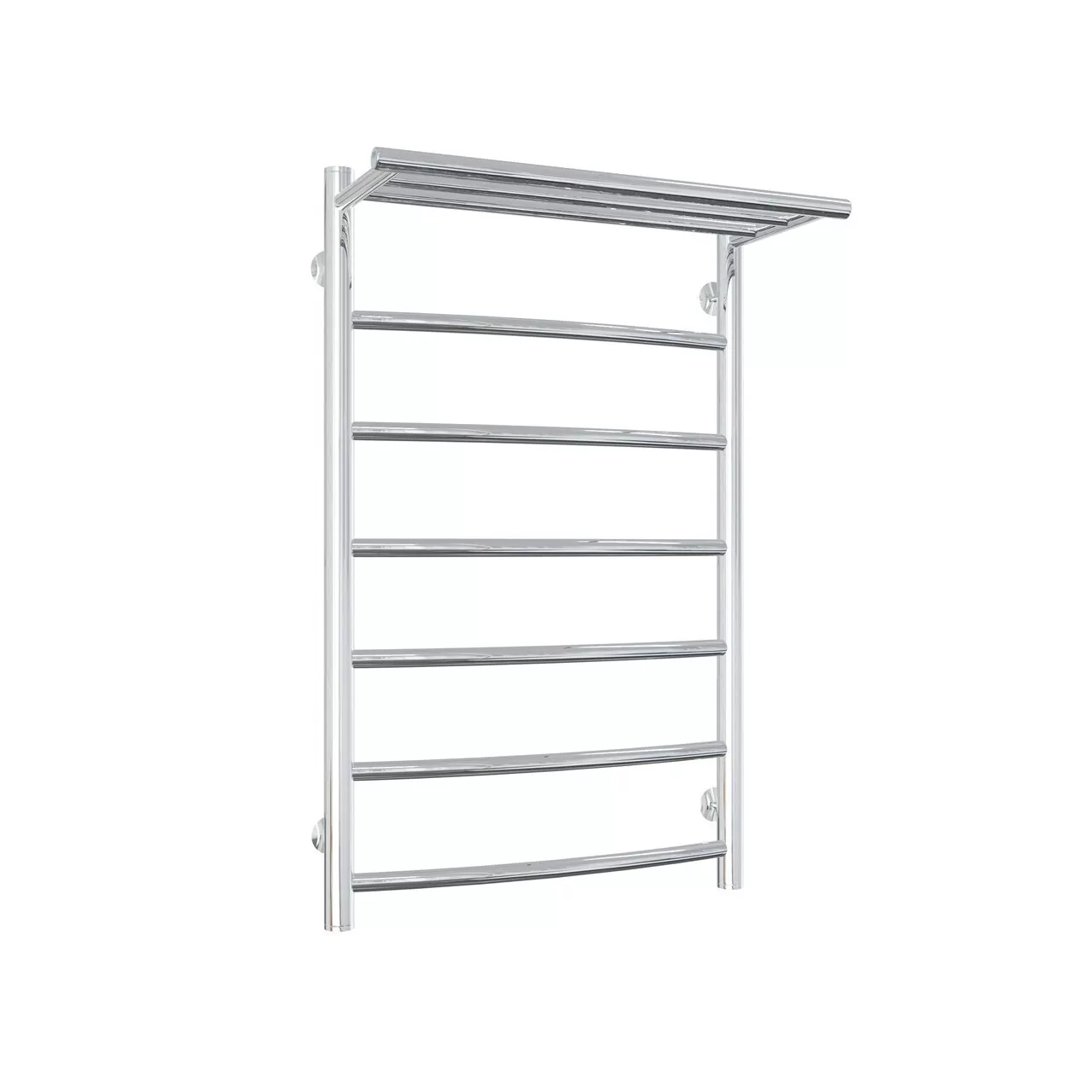 Полотенцесушитель водяной Laris Классик П7 500х800 с полкой, хром