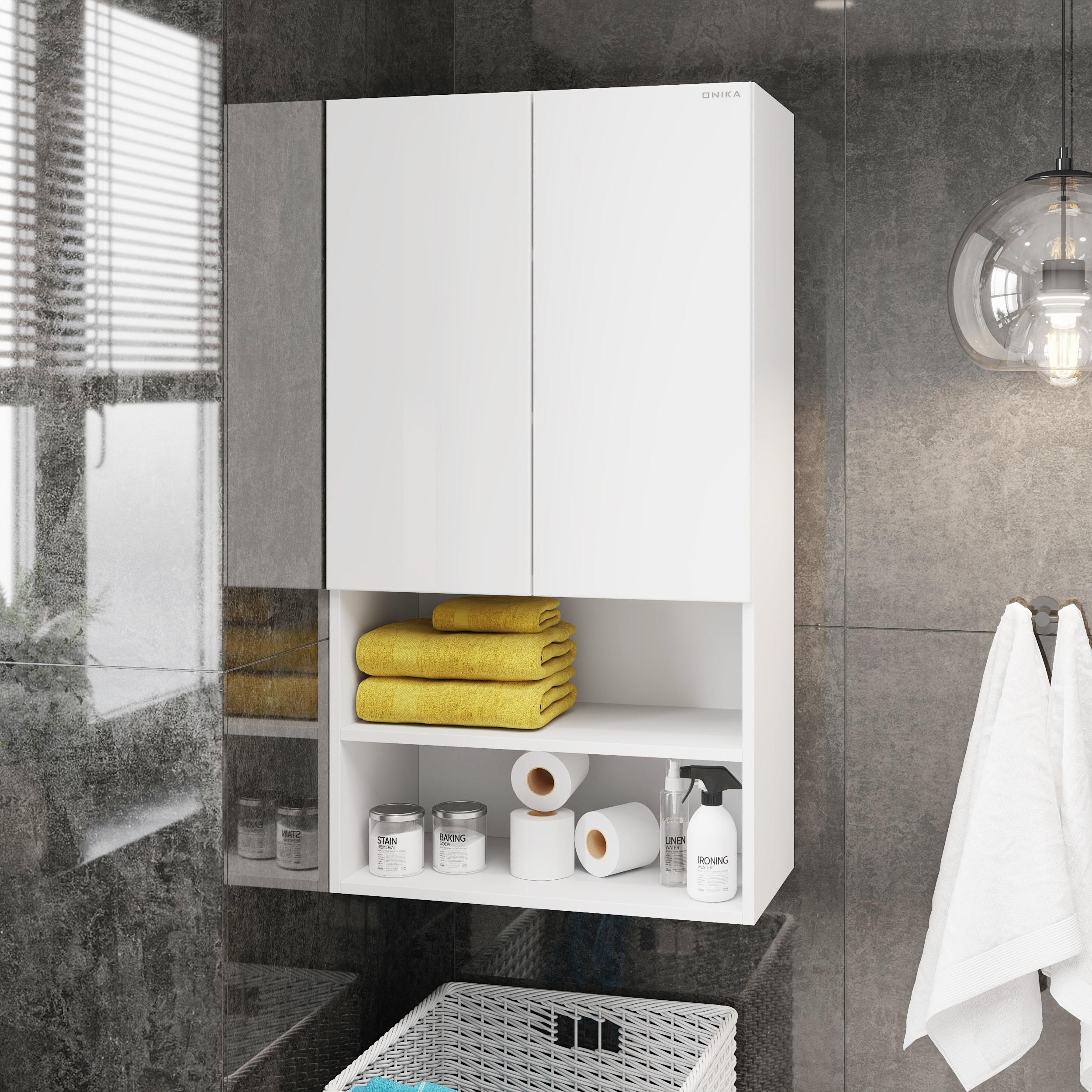 Шкаф навесной Onika Маркус Нова 60 белый (разборный) Шкаф навесной Onika Маркус Нова 60 белый (разборный)