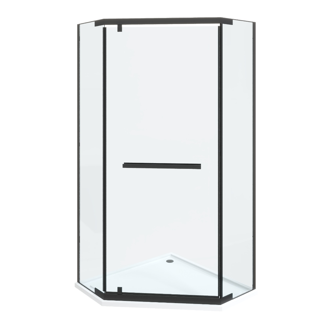 Душевой уголок Cerutti Spa CHIKA ZP91B без поддона (90x90x195)