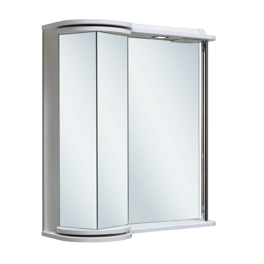 Зеркало-шкаф Runo Секрет 65 белый