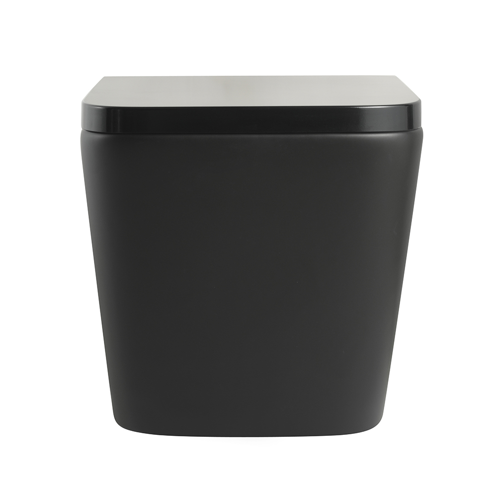 Унитаз подвесной Veconi Pulo VPU-51TB черный матовый