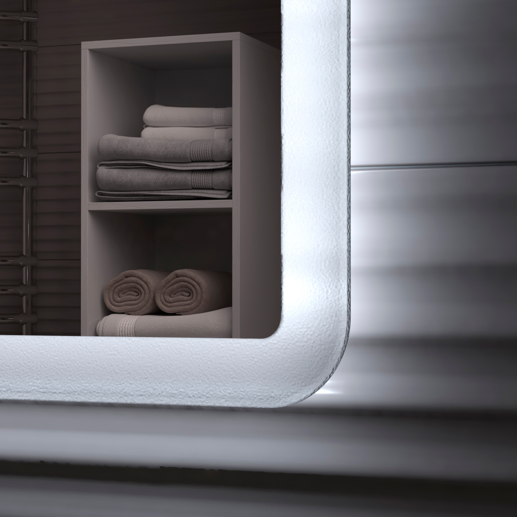 Зеркало Vigo Wing Comfort 60 свет, сенсор