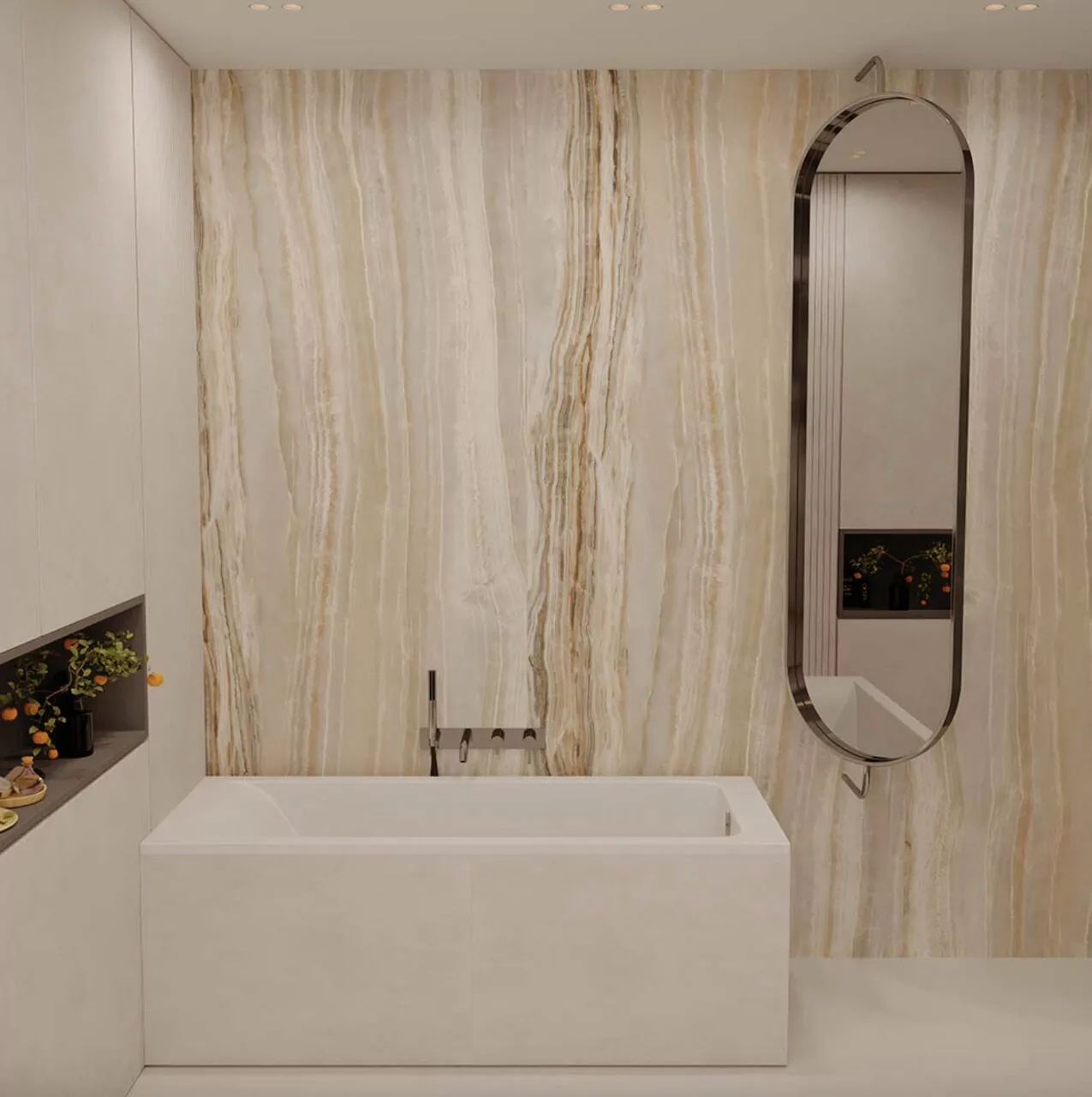 Ванна из искусственного камня Veconi Solita matt SLT16070M 160x70 белый матовый