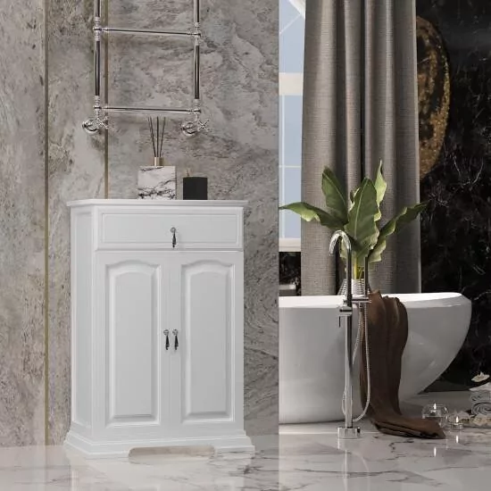 Тумба-комод Opadiris Риспекто 60 белый матовый