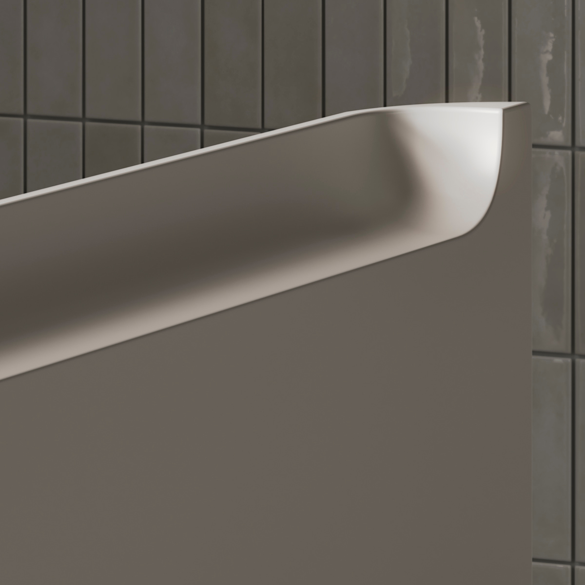 Тумба подвесная EQUIL Elegante с раковиной Nice 80, 1 ящик, амарок/белый