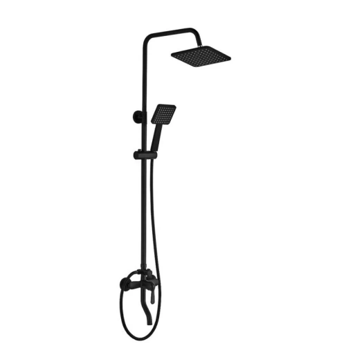 Душевая стойка BochMann Eco Quadro Black BM8427 черный матовый от магазина Vanna-Vanna.ru!