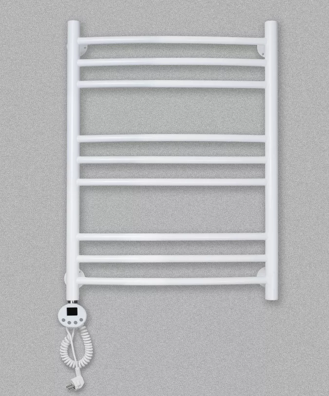 Полотенцесушитель электрический Domoterm Калипсо П9 500x700 L левый, белый матовый