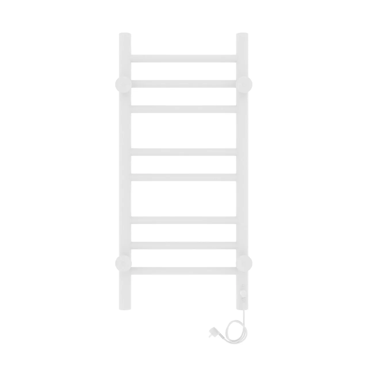 Полотенцесушитель электрический Laris Лаванда ЧК П8 300х700 левый, белый матовый