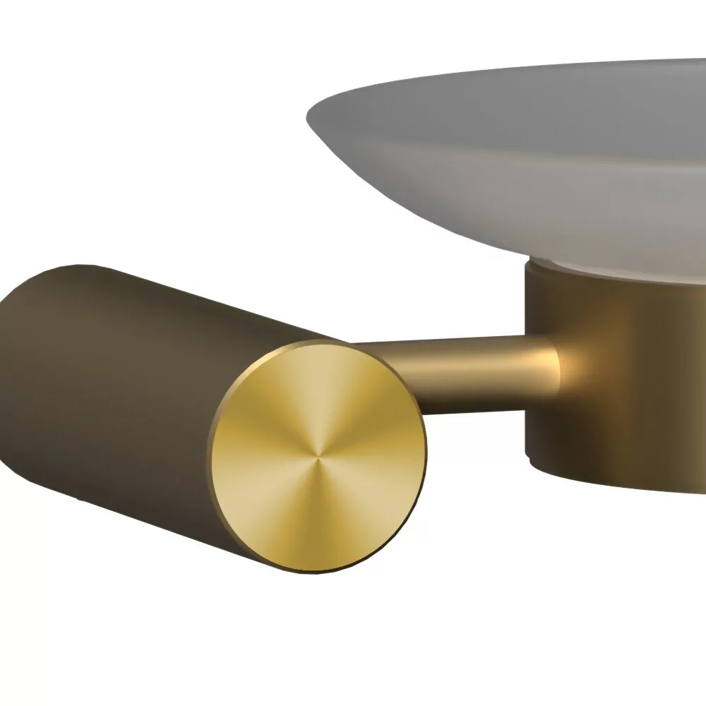 Мыльница Raiber Graceful RPG-80008 матовое золото