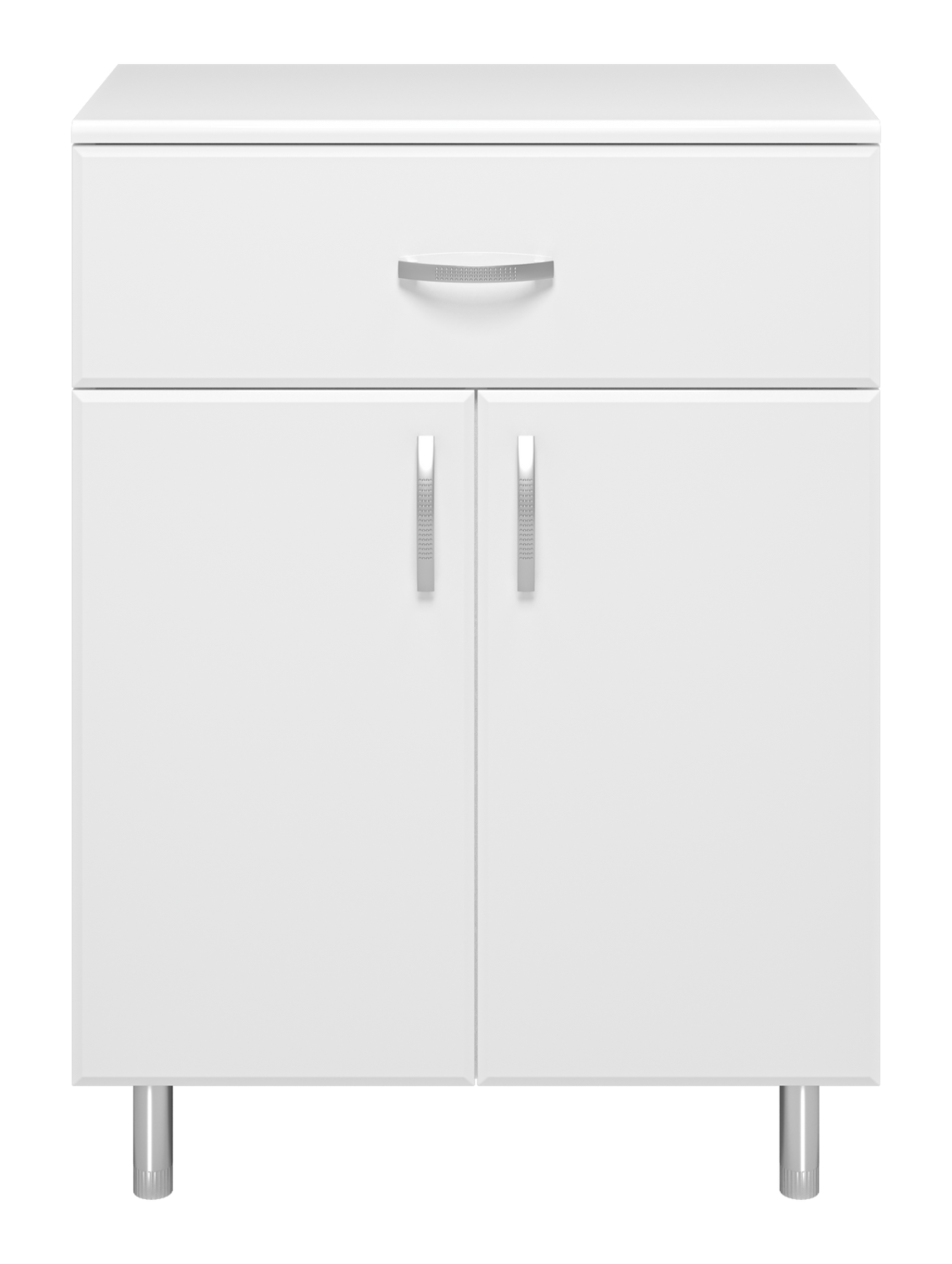 Тумба-комод Misty Люси 60 с корзиной, белый