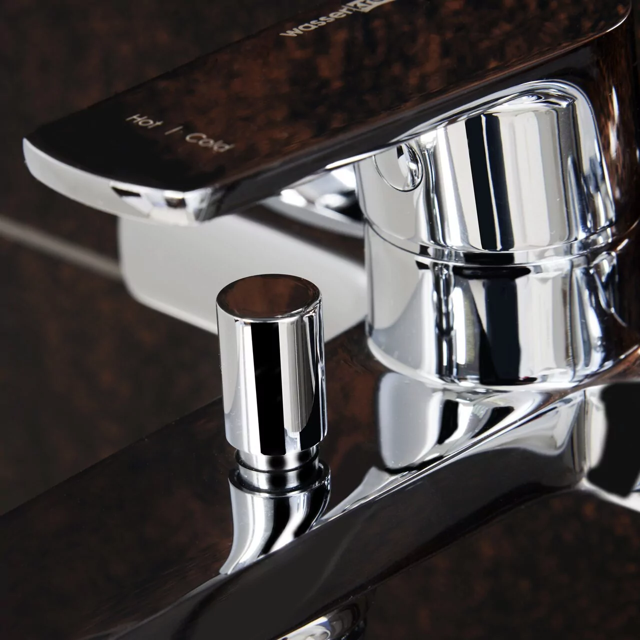 Смеситель для ванны WasserKraft Dill 6101 хром