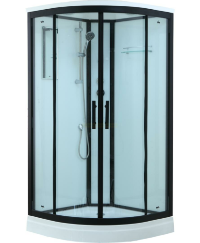Душевая кабина Timo Standart Т-6609 Black 90x90 от магазина Vanna-Vanna.ru!