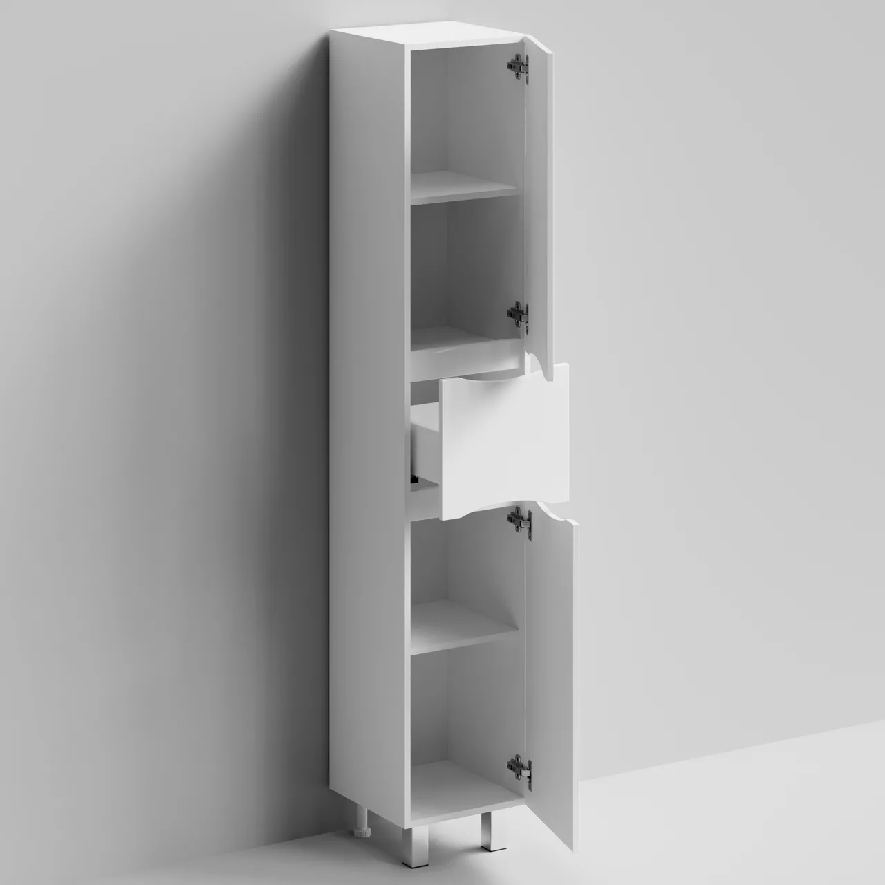 Пенал Vod-ok Лайт 35 L/R напольный, белый + 13 цветов