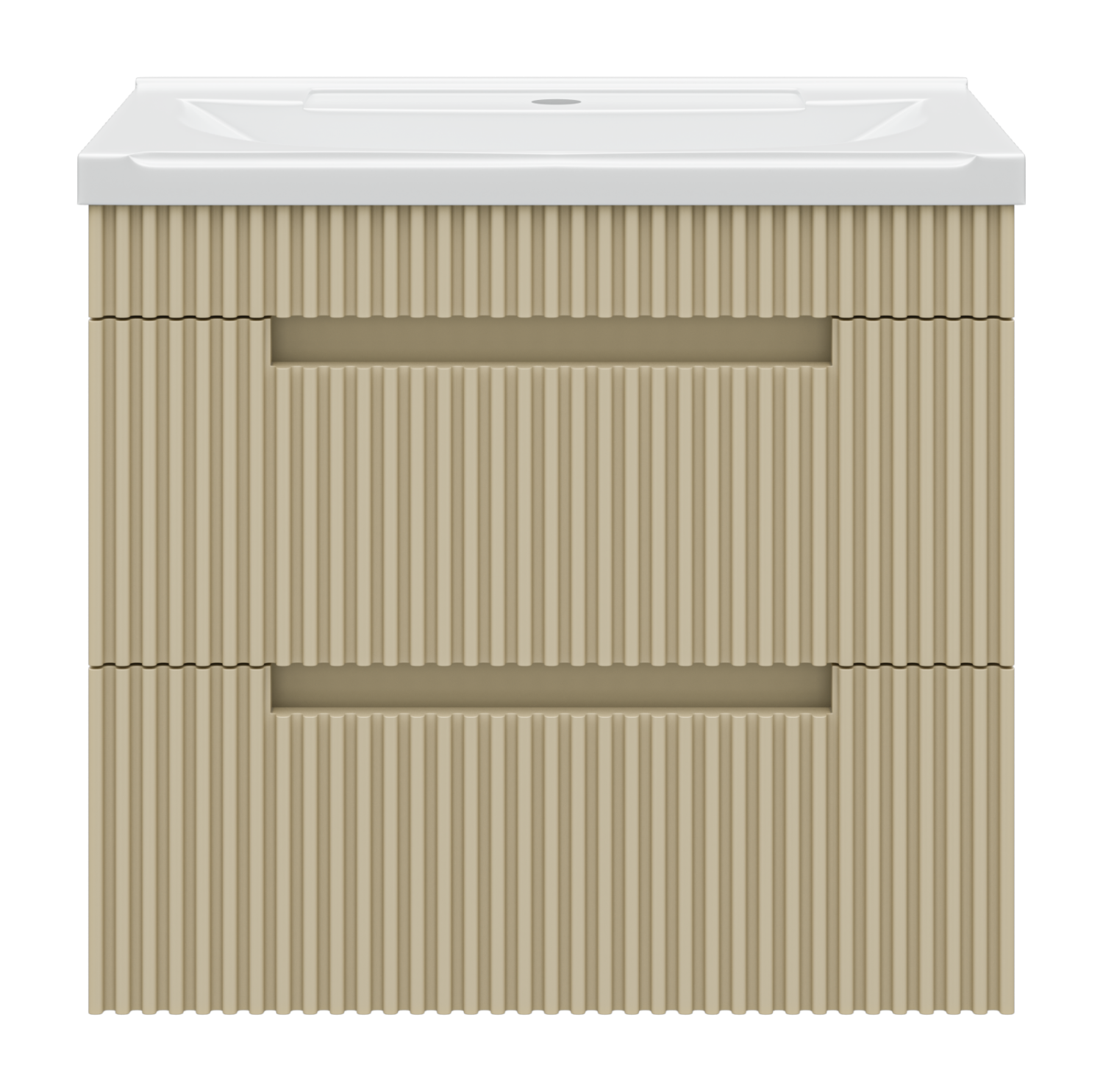 Тумба с раковиной Brevita Ariana 60 подвесная, капучино