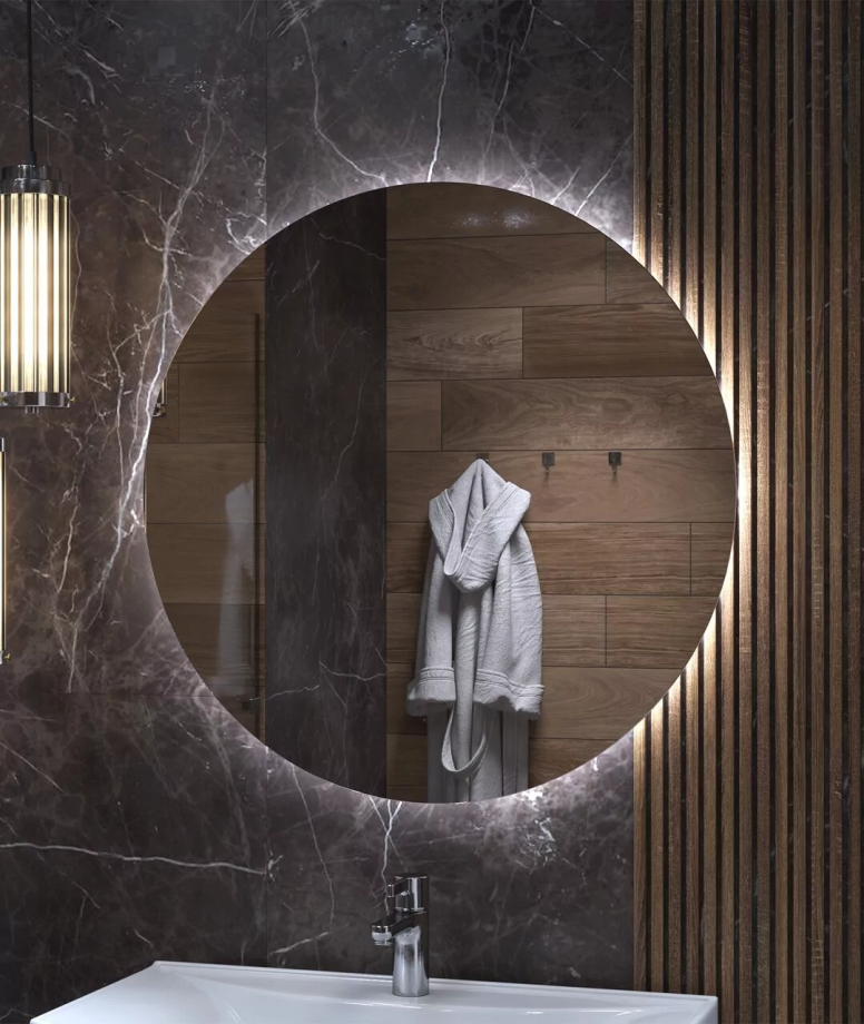 Зеркало Vigo Otti 80 свет, сенсор