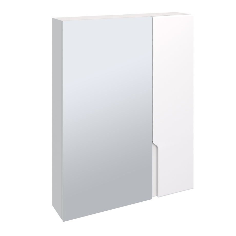 Зеркало-шкаф Runo Стокгольм 60 белый
