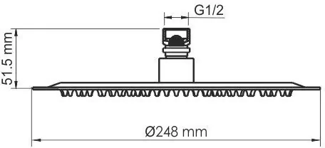 Душевой комплект WasserKraft Havel A3651.180.259 матовое золото