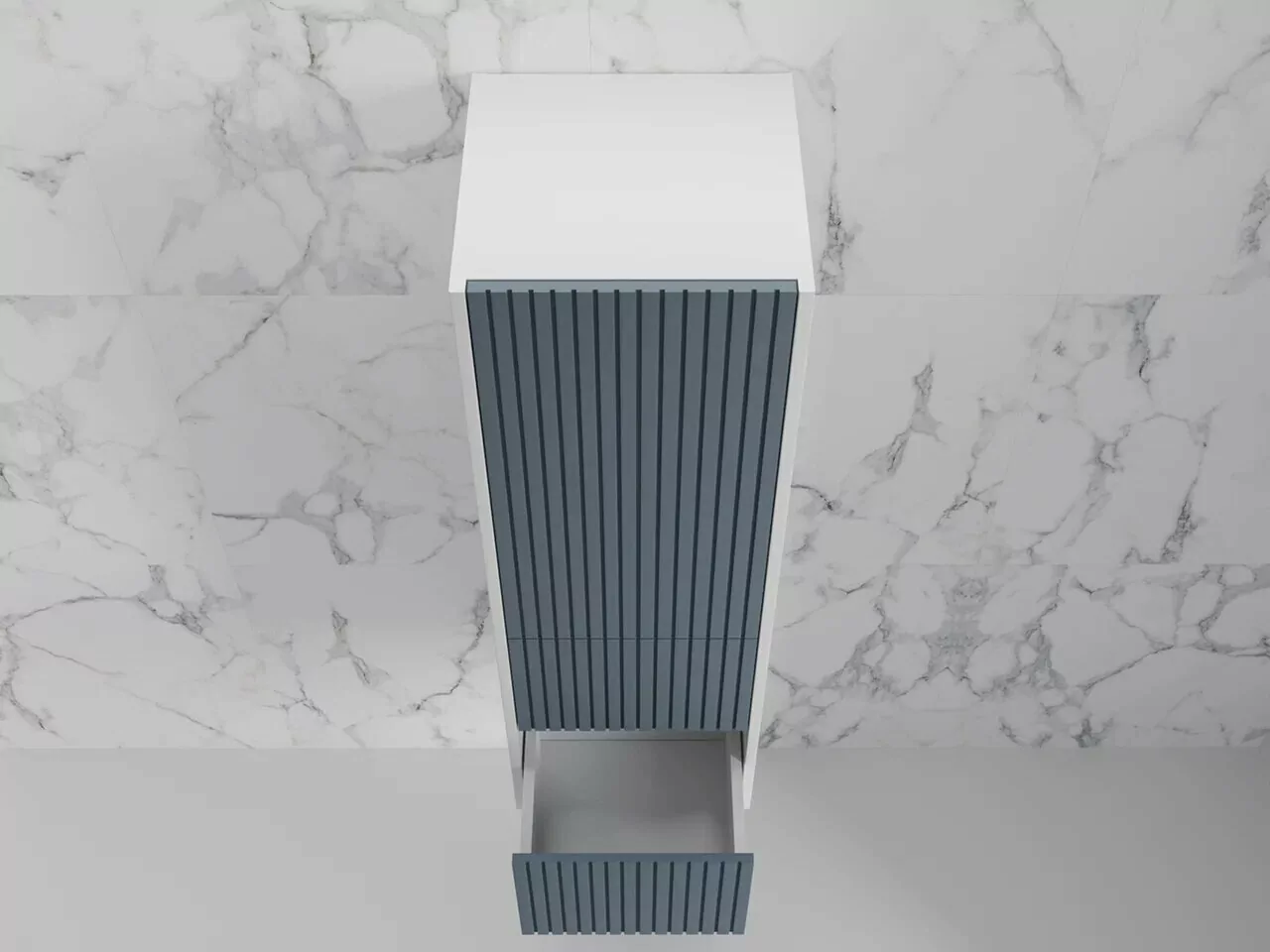 Пенал Style Line Стокгольм 36 R подвесной, графит софт