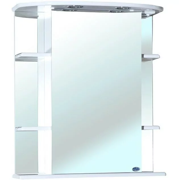 Зеркало-шкаф Bellezza Магнолия 55 свет, левое, белый