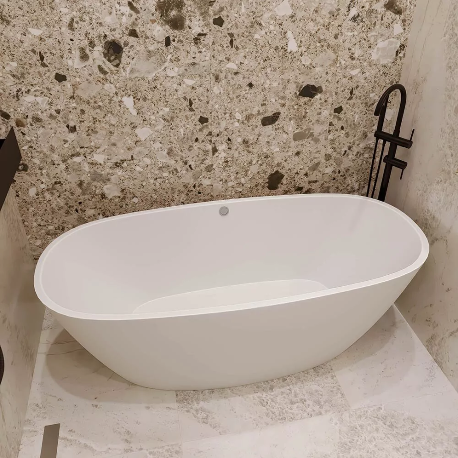 Ванна из искусственного камня Veconi Imperia matt IMP16075M 160x75 матовая