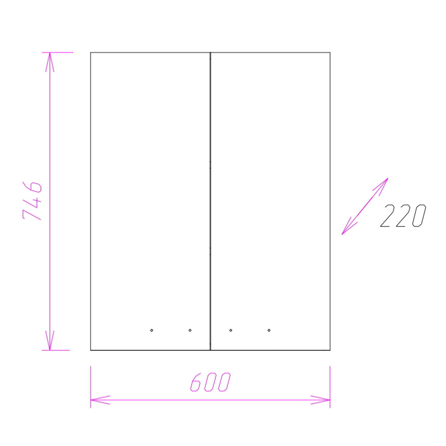 Шкаф навесной Onika Кредо 40 белый (разборный) Шкаф навесной Onika Кредо 40 белый (разборный)