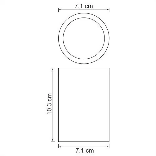 Стакан для щеток WasserKraft Berkel K-4928 белый