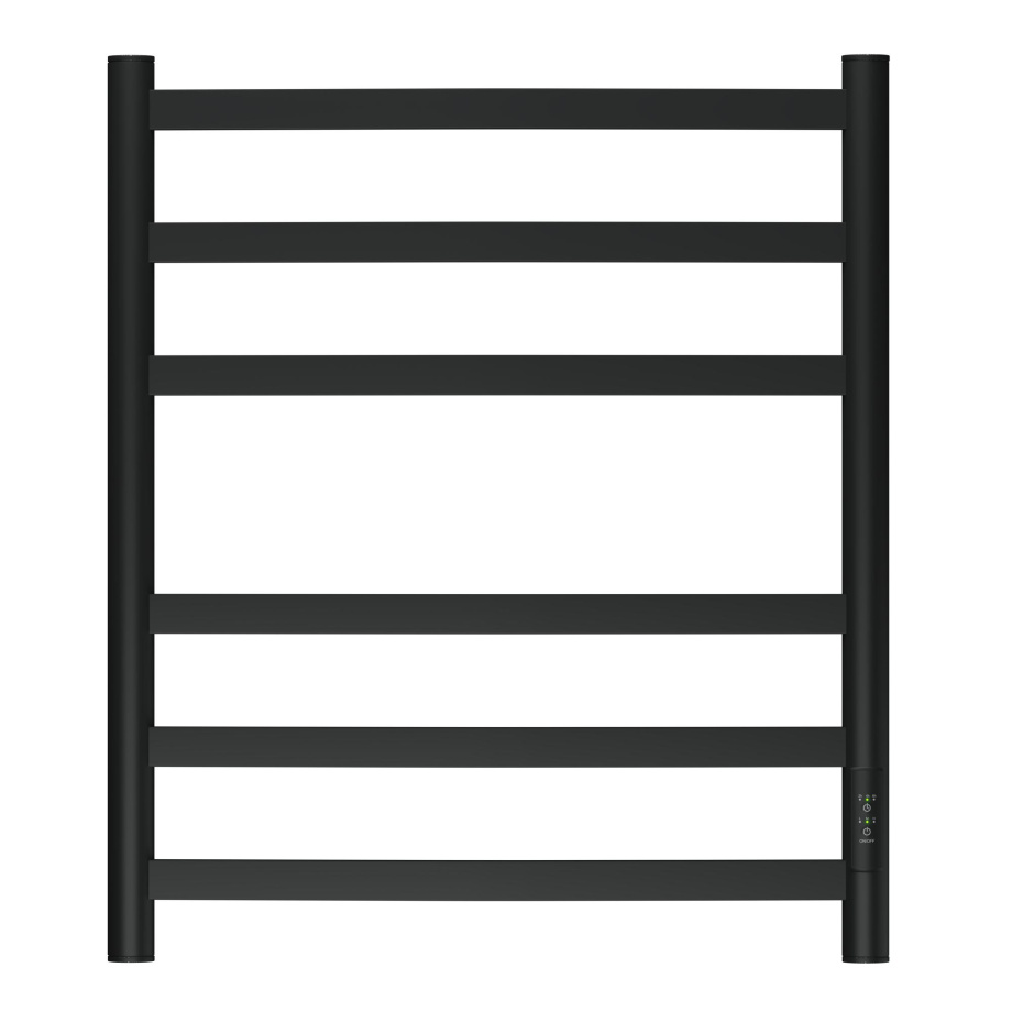 Полотенцесушитель электрический APEXTERMO Umbra UM00165BM 600x500, черный матовый