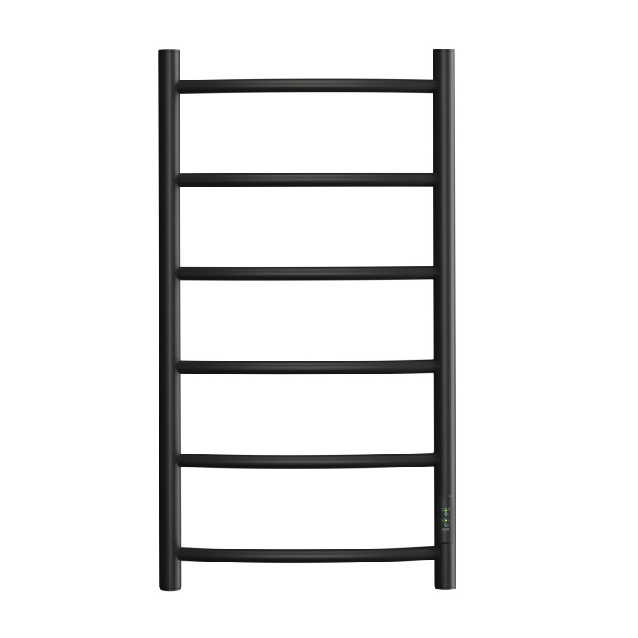 Полотенцесушитель электрический APEXTERMO Corona CR00184BM 800x400, черный матовый