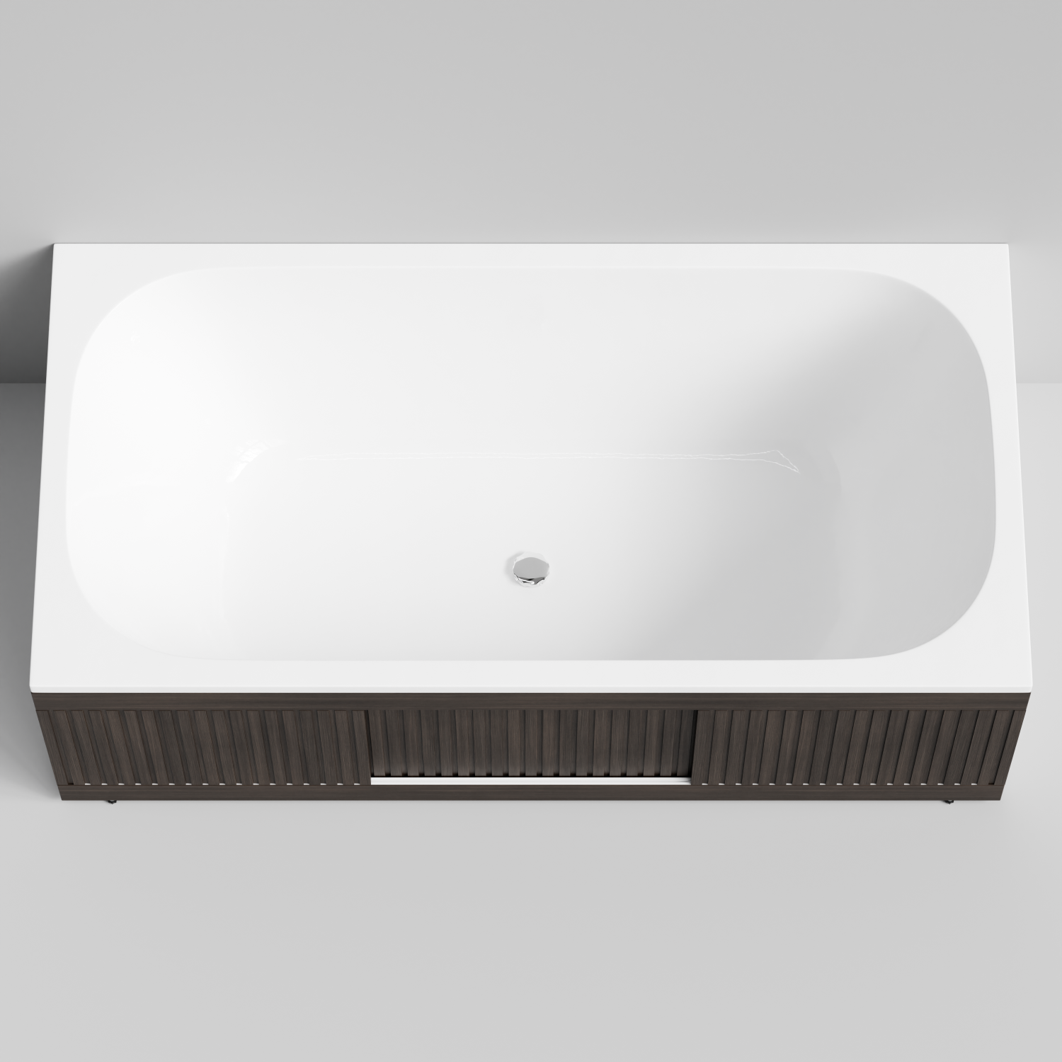 Экран под ванну Vod-ok Тач 170 раздвижной Палисандр