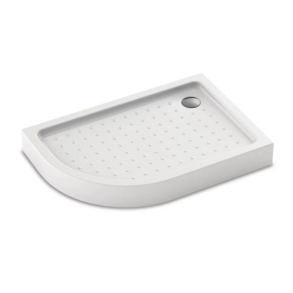 Душевой поддон Veconi Tezeo Acrylic TZ-55R, 1000х800х150, акрил, белый