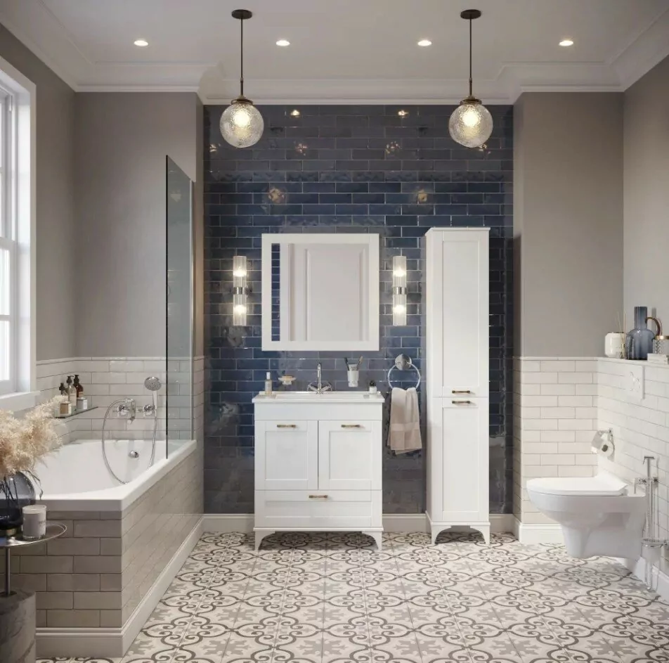 Зеркало Sanflor Ванесса 75 белый