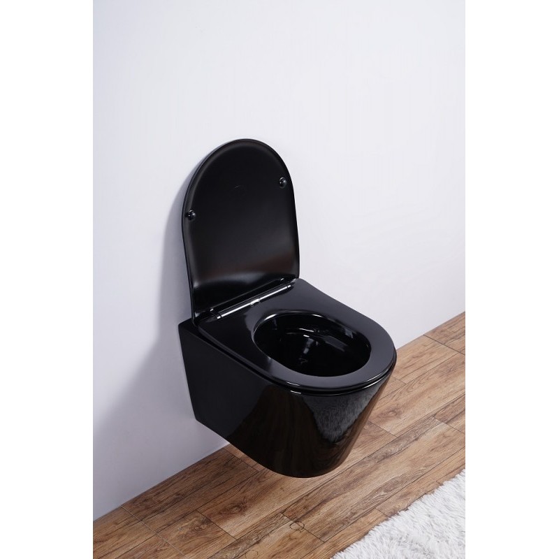 Унитаз подвесной Esbano CLAVEL (Black) 480x360x355 от магазина Vanna-Vanna.ru!