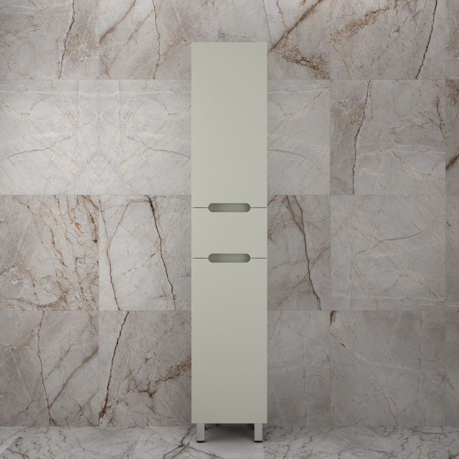 Пенал напольный Style Line Матис 36 см 1 ящик, Олива, PLUS