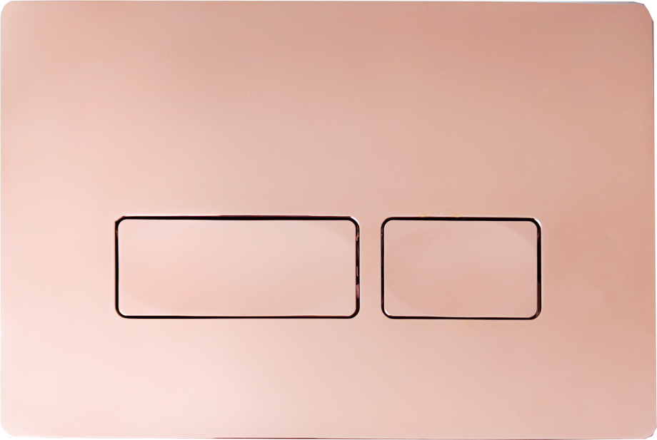 Кнопка смыва Cerutti Spa CR02RG (розовое золото, глянцевая)