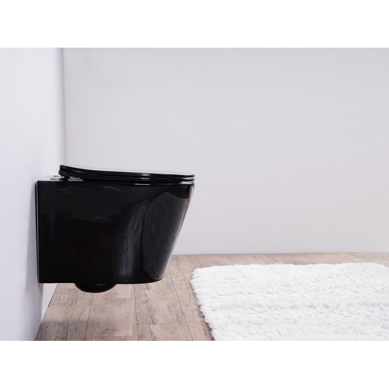Унитаз подвесной Esbano CLAVEL (Black) 480x360x355 от магазина Vanna-Vanna.ru!