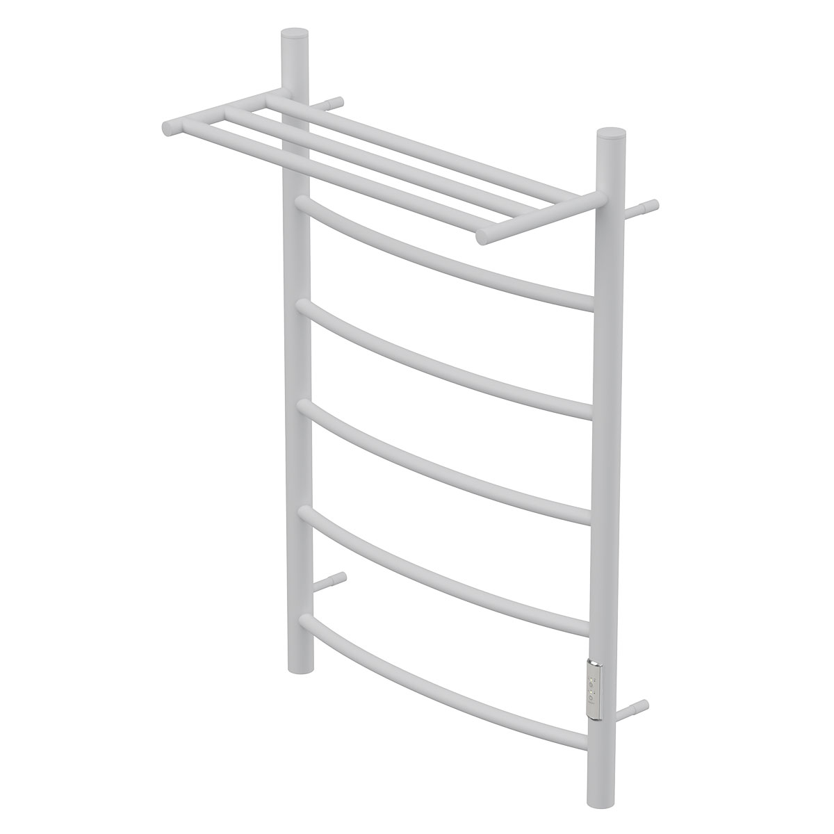 Полотенцесушитель электрический APEXTERMO Corona CR01185WM 800x500 с полкой, белый матовый