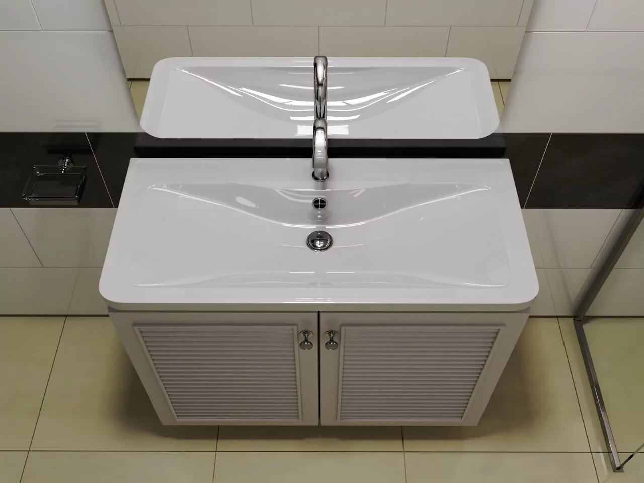 Раковина Madera Adel 100 белая