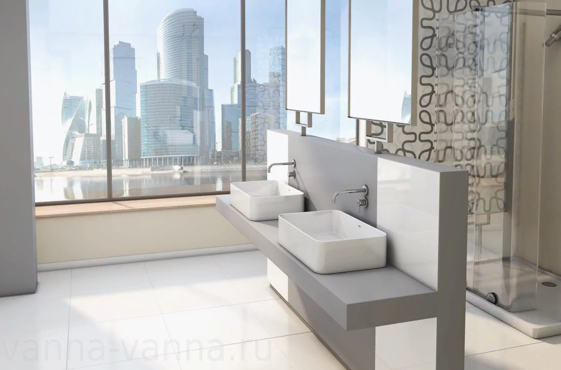 Раковина Kirovit Олимпия 56 белая