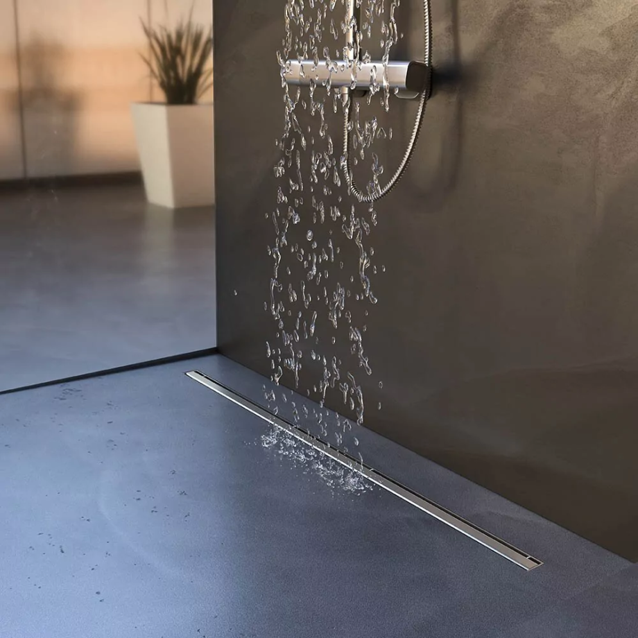 Душевой лоток MCH Veconi Slim-line 600 с решеткой хром