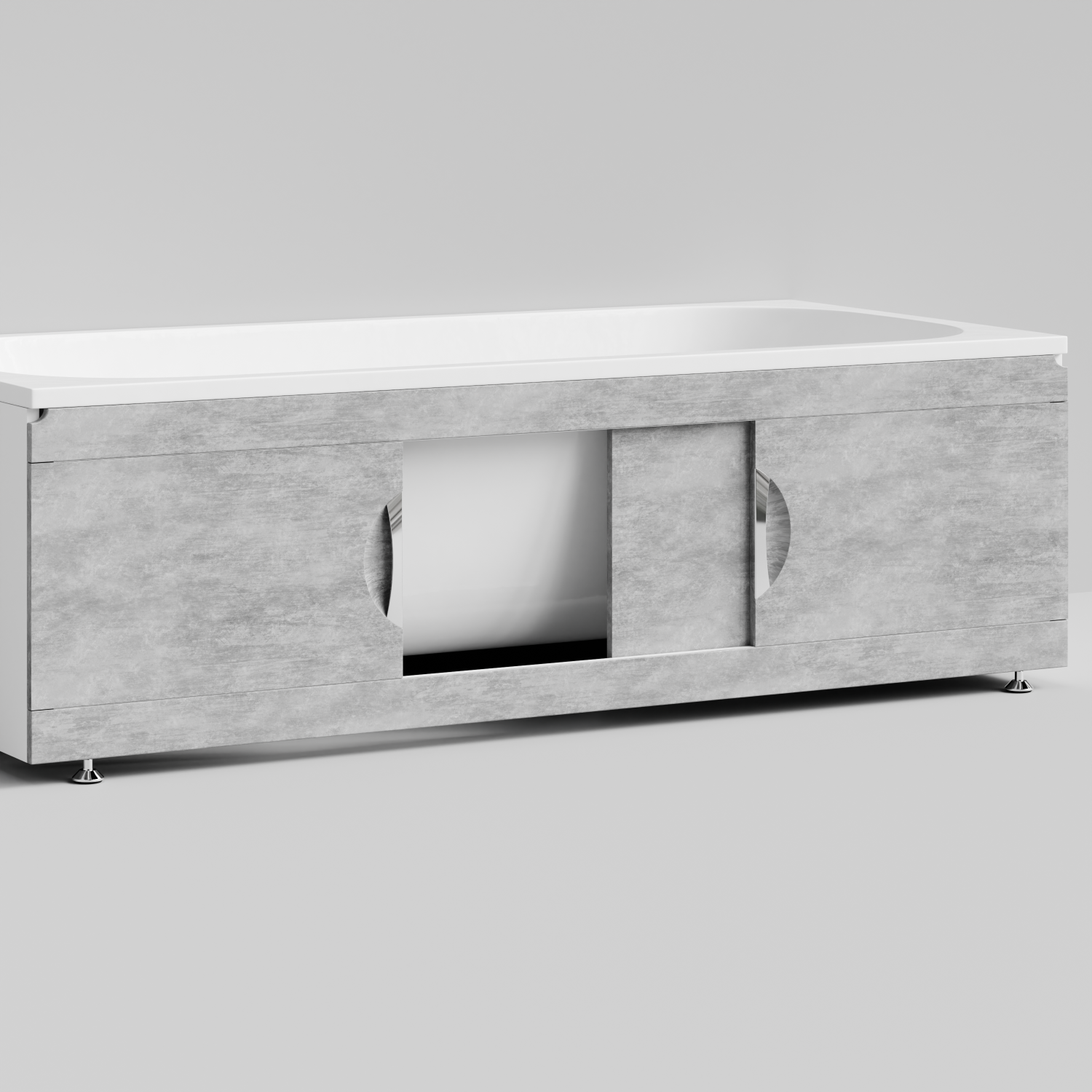 Экран под ванну Vod-ok Топ 180 раздвижной Горный камень