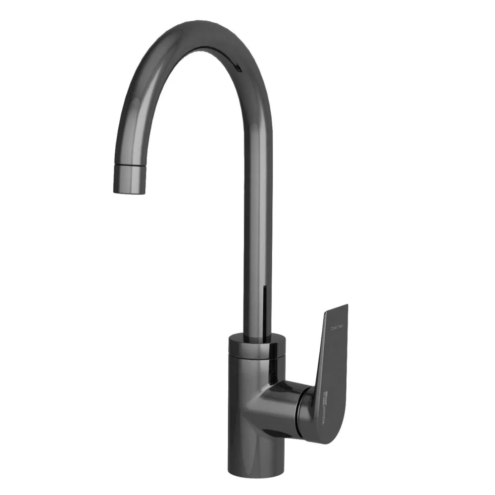 Смеситель для кухни WasserKraft Wiese 8407 оружейная сталь от магазина Vanna-Vanna.ru!