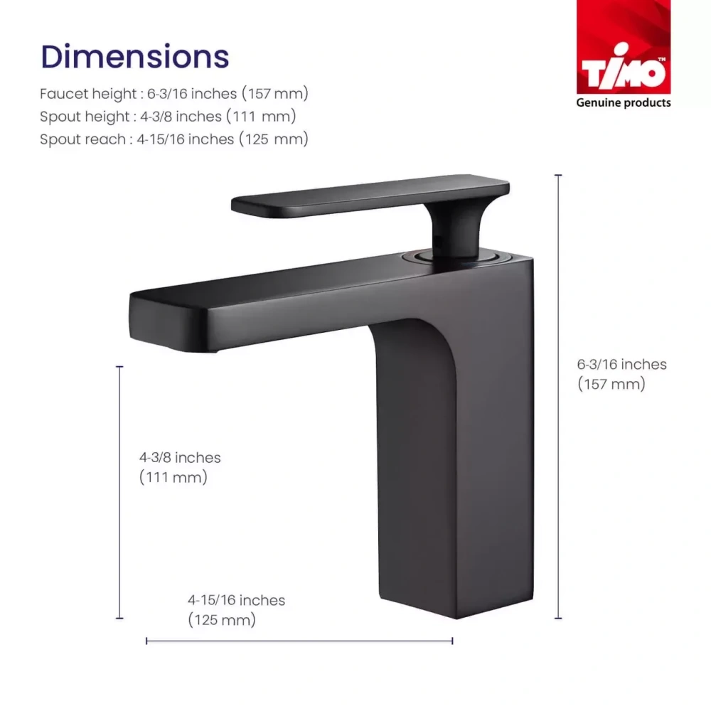 Смеситель с гигиеническим душем для раковины Timo Torne 4360/03G черный матовый от магазина Vanna-Vanna.ru!