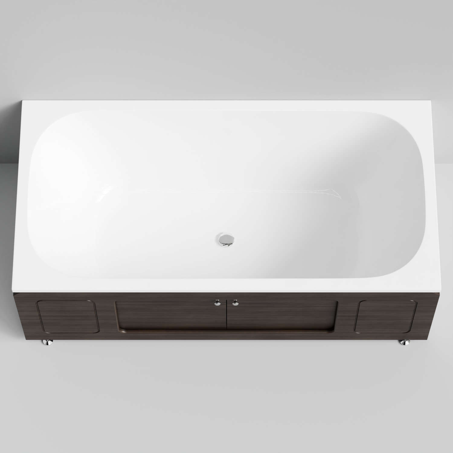 Экран под ванну Vod-ok Лидер 170 раздвижной Палисандр